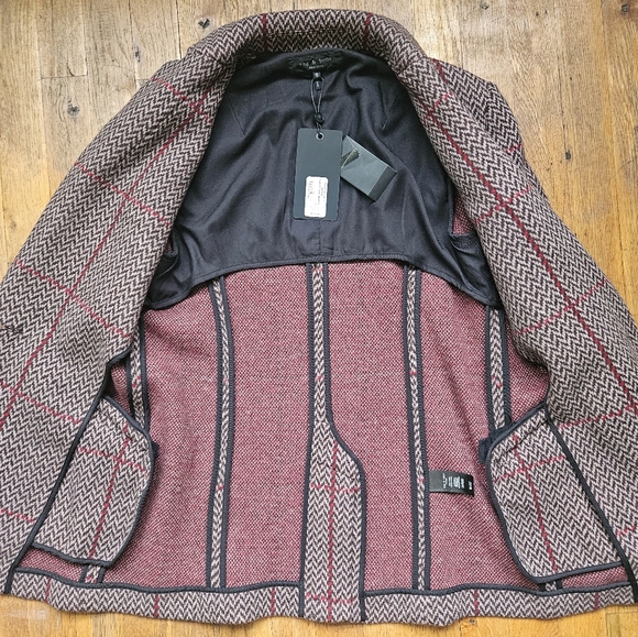 rag & bone Paprika Margot Wool Blazer NWT designer luxury jacket 0 XS - Picture 7 of 12